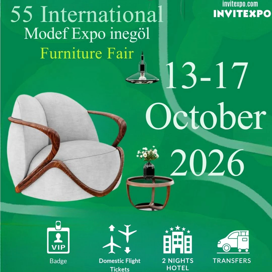 55th INTERNATIONAL İNEGÖL FURNITURE FAIR IS STARTING!